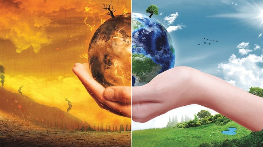 التحديات البيئية وتأثيرها على الشباب السعودي
